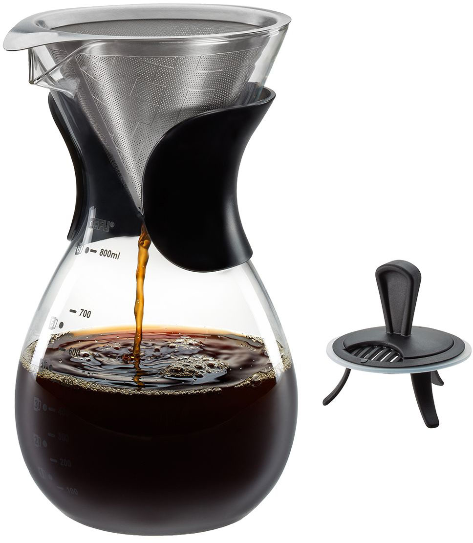 GEFU Kaffeebereiter »BUTIO«, 0,8 l Kaffeekanne, Edelstahlfilter, hitzebestä günstig online kaufen