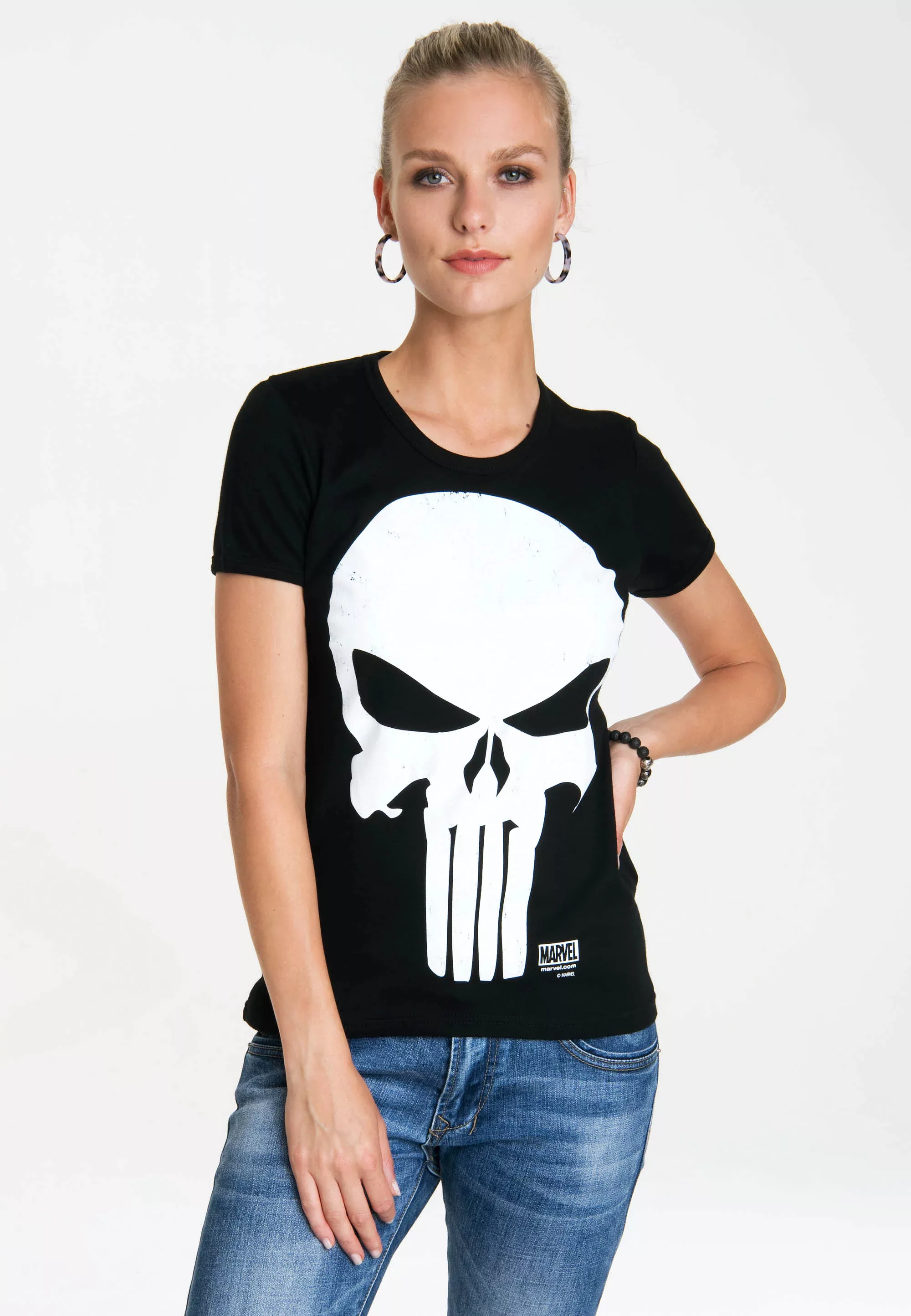 LOGOSHIRT T-Shirt "Punisher" günstig online kaufen