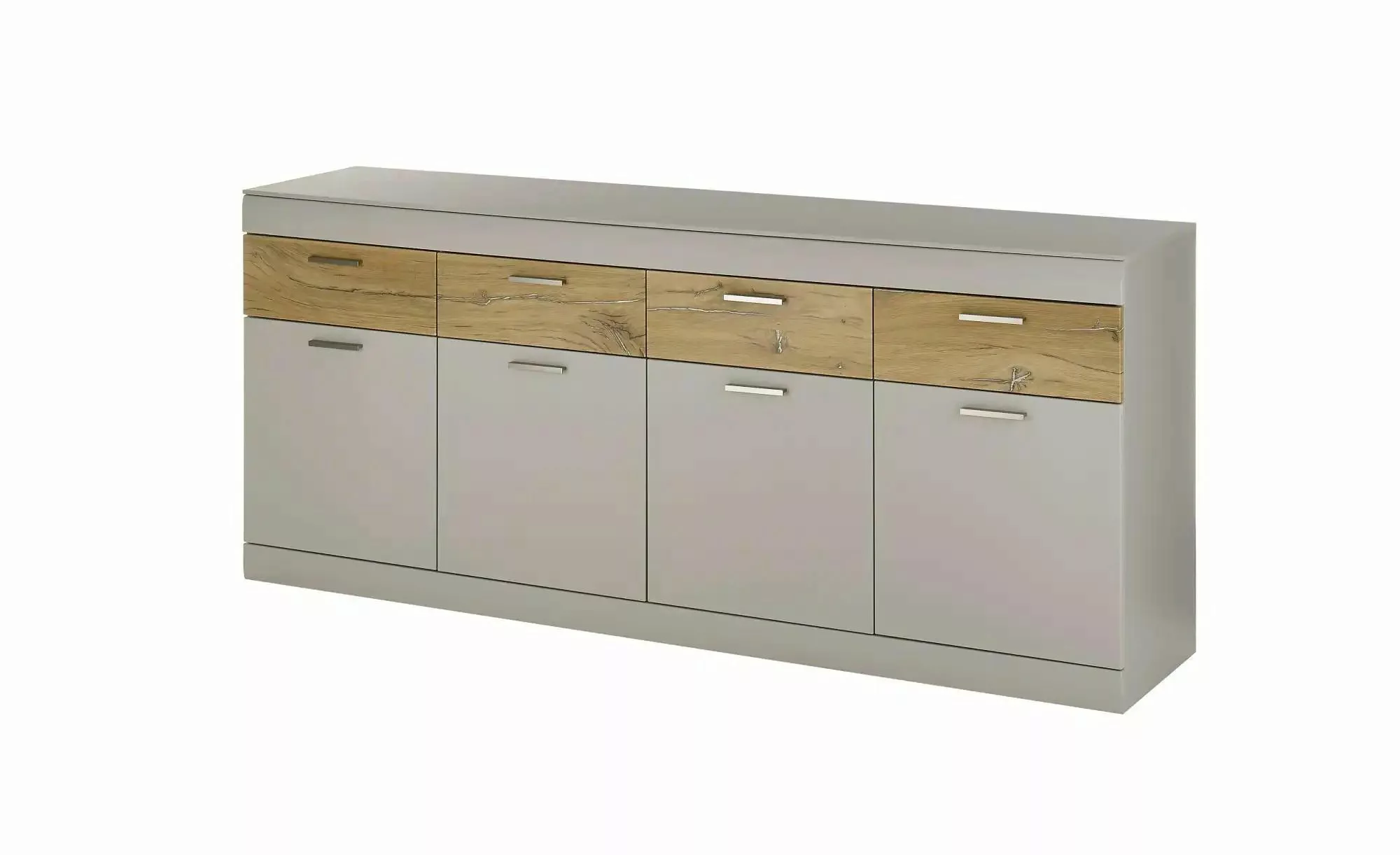 Sideboard  Siero ¦ grau ¦ Maße (cm): B: 200 H: 42 Kommoden & Sideboards > S günstig online kaufen