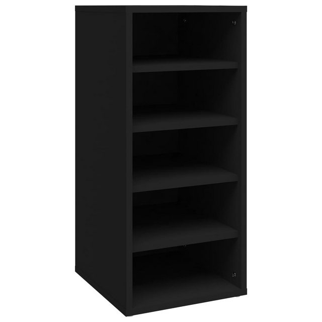 furnicato Hängeschuhschrank Schuhschrank Schwarz 31,5x35x70 cm Holzwerkstof günstig online kaufen