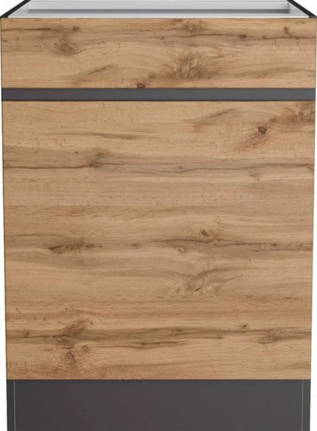 KOCHSTATION Unterschrank KS-Riesa Breite 60 cm, MDF-Fronten günstig online kaufen