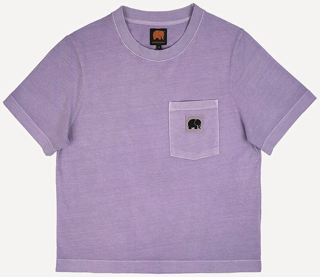 Trendsplant T-Shirt Women's Garceta Pigment Dyed T-Shirt Lavender günstig online kaufen