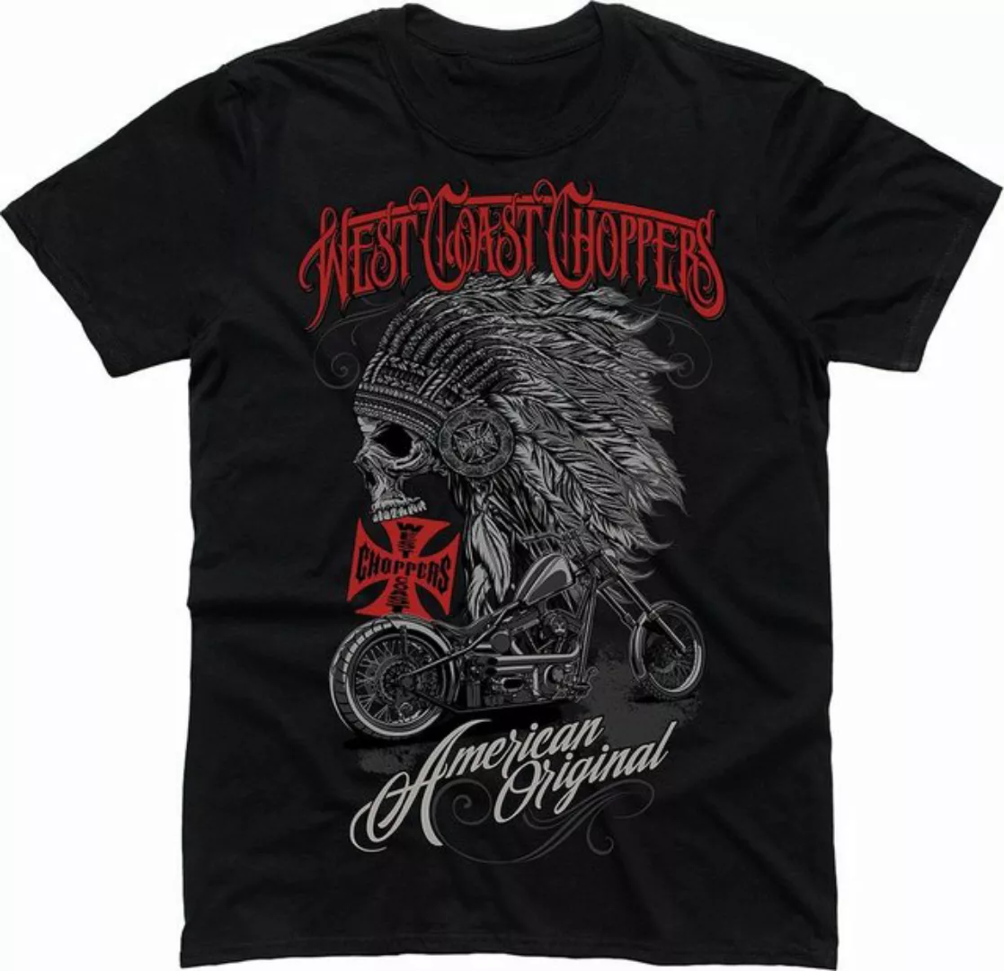 West Coast Choppers T-Shirt Chief T-Shirt Black günstig online kaufen