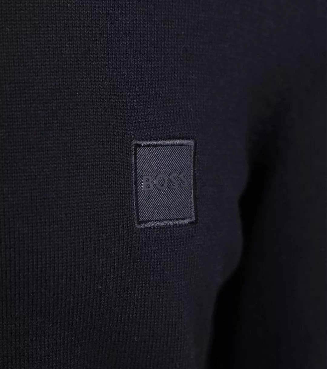 BOSS Rollkragenpullover Akiro Navy - Größe M günstig online kaufen