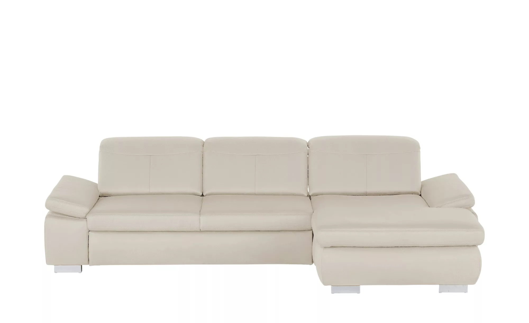 Ecksofa  Kathrin - creme - 309 cm - 85 cm - 195 cm - Polstermöbel > Sofas > günstig online kaufen