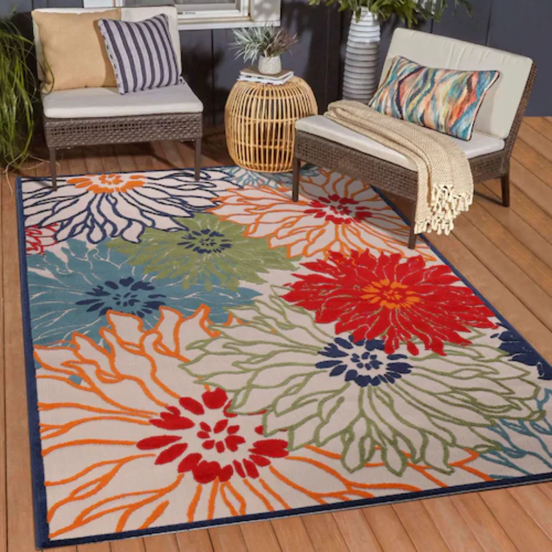 Sanat Teppich »Floral 2 Outdoor«, rechteckig günstig online kaufen