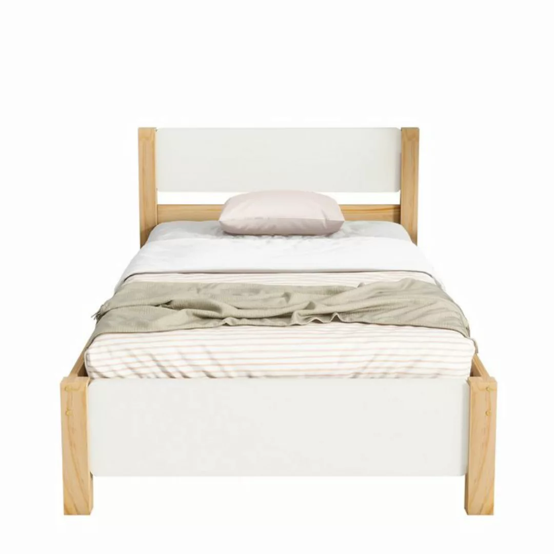 HAUSS SPLOE Holzbett Einzelbett Holzbett Bettrahmen Kinderbett Jugendbett ( günstig online kaufen