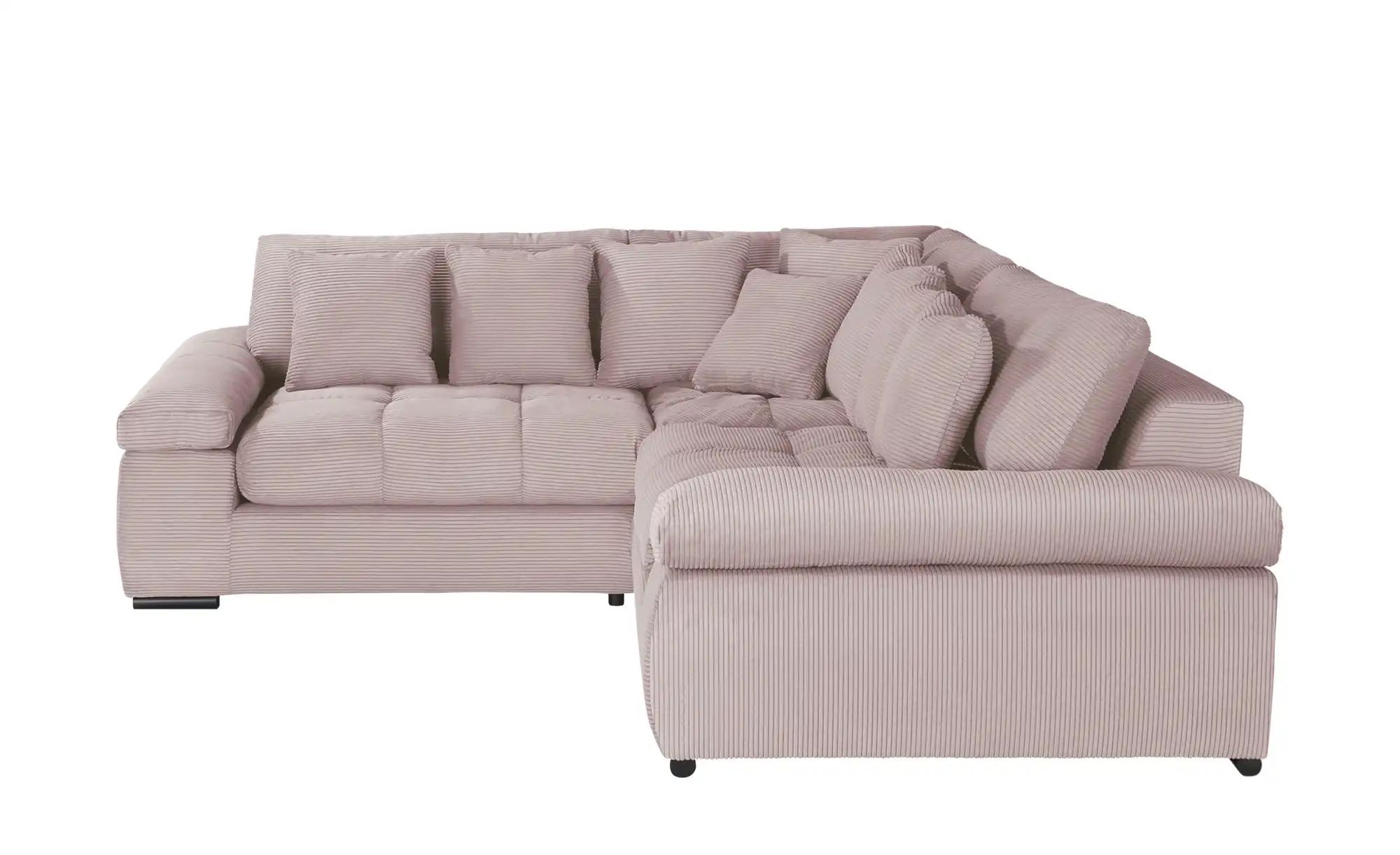 bobb Ecksofa  Hella ¦ rosa/pink ¦ Maße (cm): B: 284 H: 96 T: 284 Polstermöb günstig online kaufen