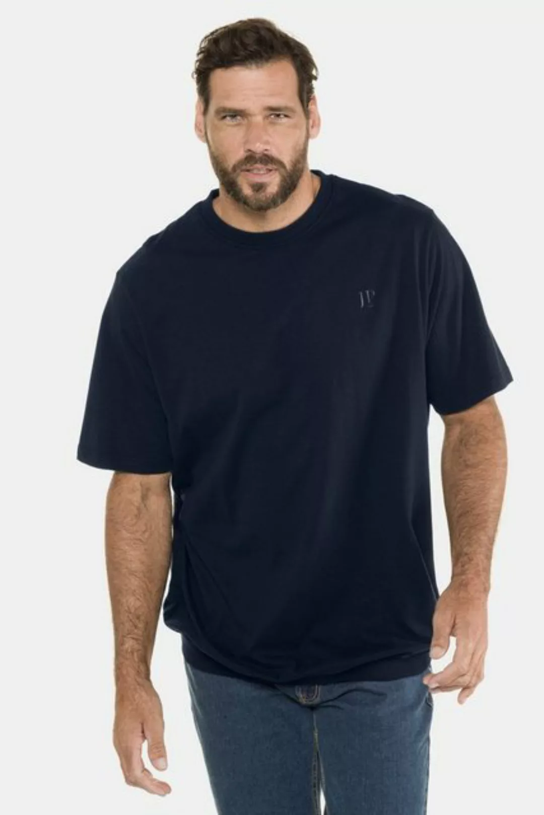 JP1880 T-Shirt T-Shirt Basic Bauchfit Halbarm XXL bis 10XL günstig online kaufen