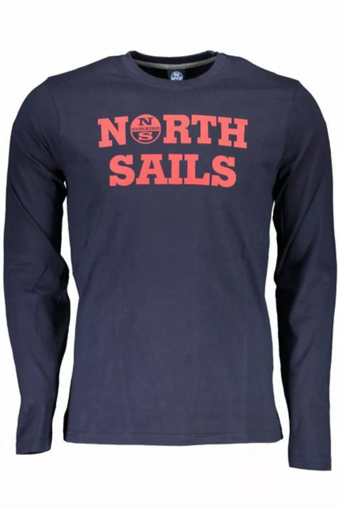 North Sails T-Shirt Blaues Langarmshirt für Herren – modernes Design günstig online kaufen