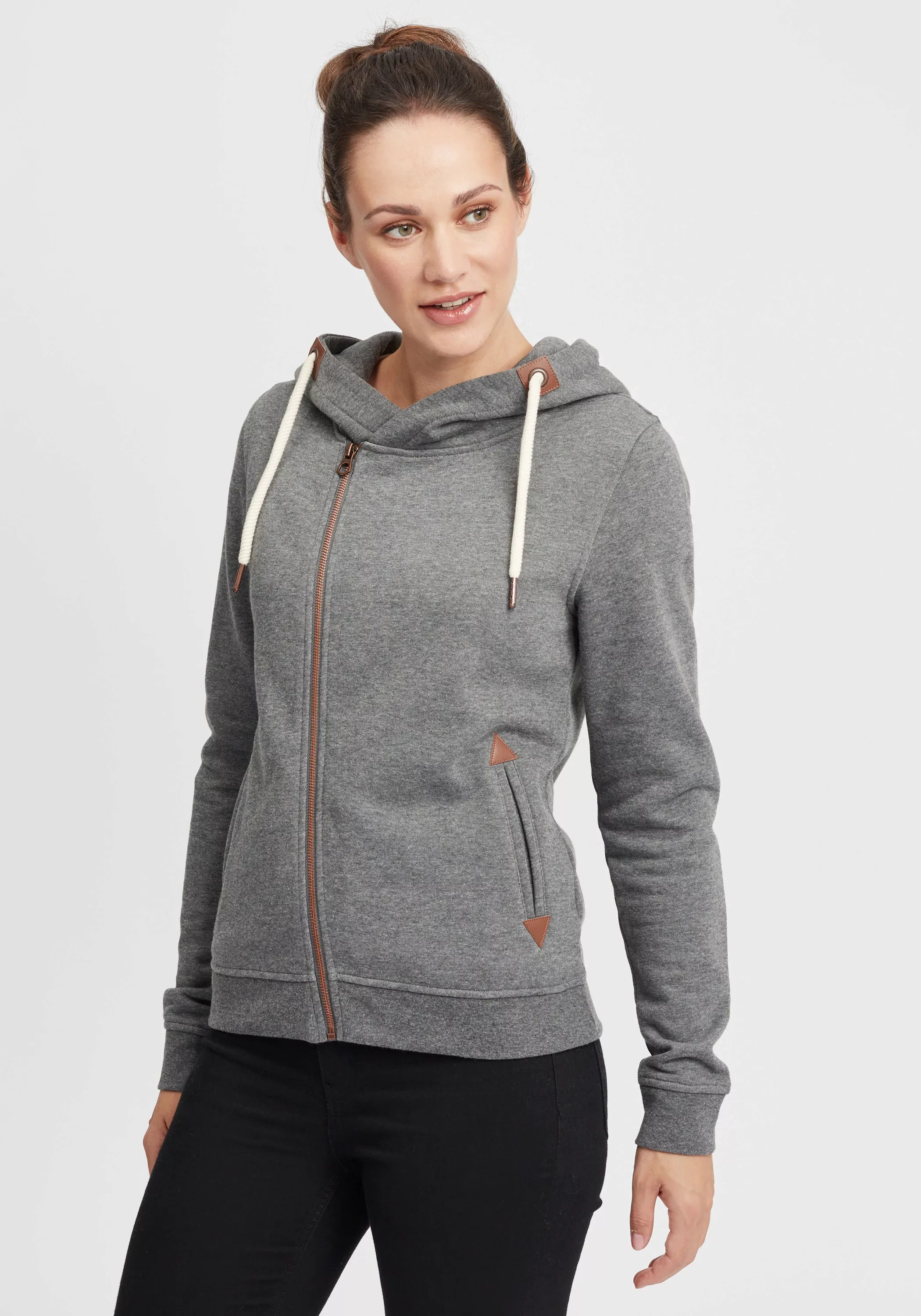 OXMO Kapuzensweatjacke "Kapuzensweatjacke OXVicky" günstig online kaufen