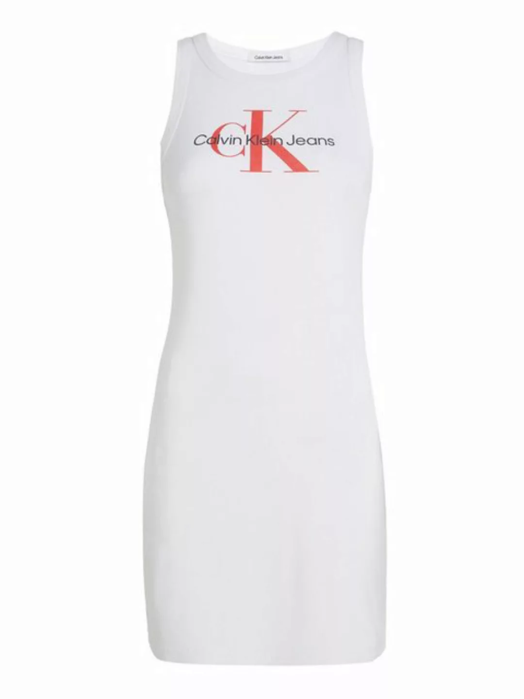 Calvin Klein Jeans Blusenkleid ARCHIVAL MONOLOGO RIB TANK DRESS mit Logosch günstig online kaufen