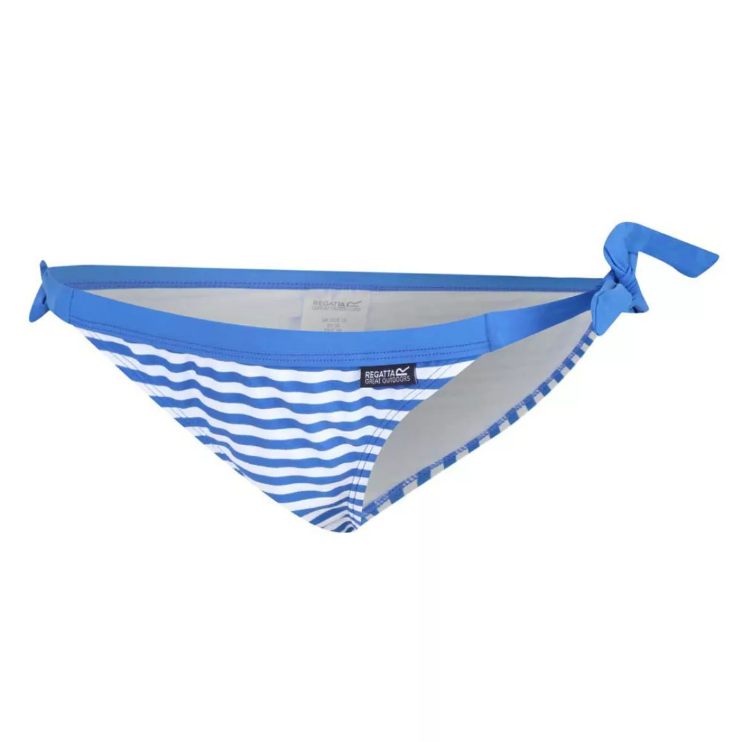 Regatta Flavia Bikinihose Mit Seitlicher Schnürung 14 Strong Blue Stripe günstig online kaufen