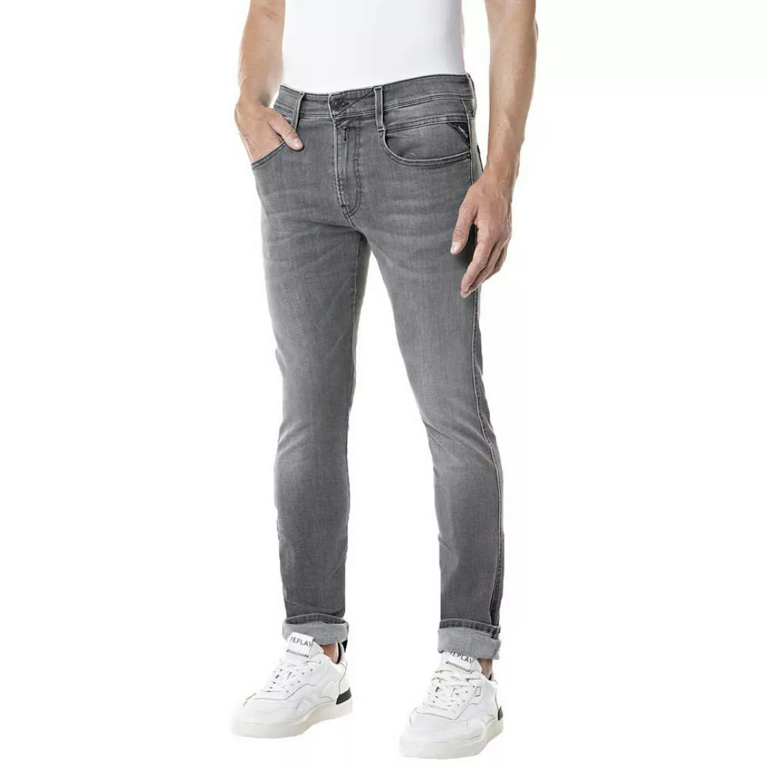 Replay M914y.000.249874.097 Jeans 30 Medium Grey günstig online kaufen