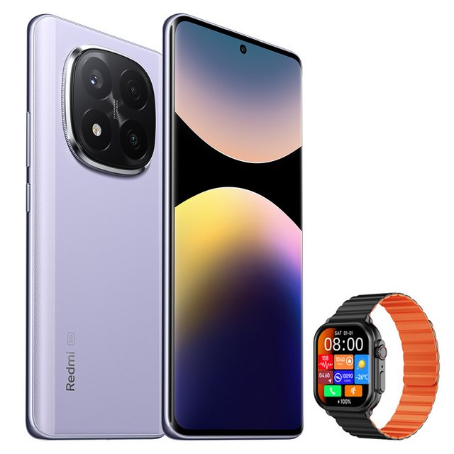 Xiaomi Redmi Note 14 Pro+ 5G 12+512GB Smartphone & Smartwatch Handy (6.67 Z günstig online kaufen