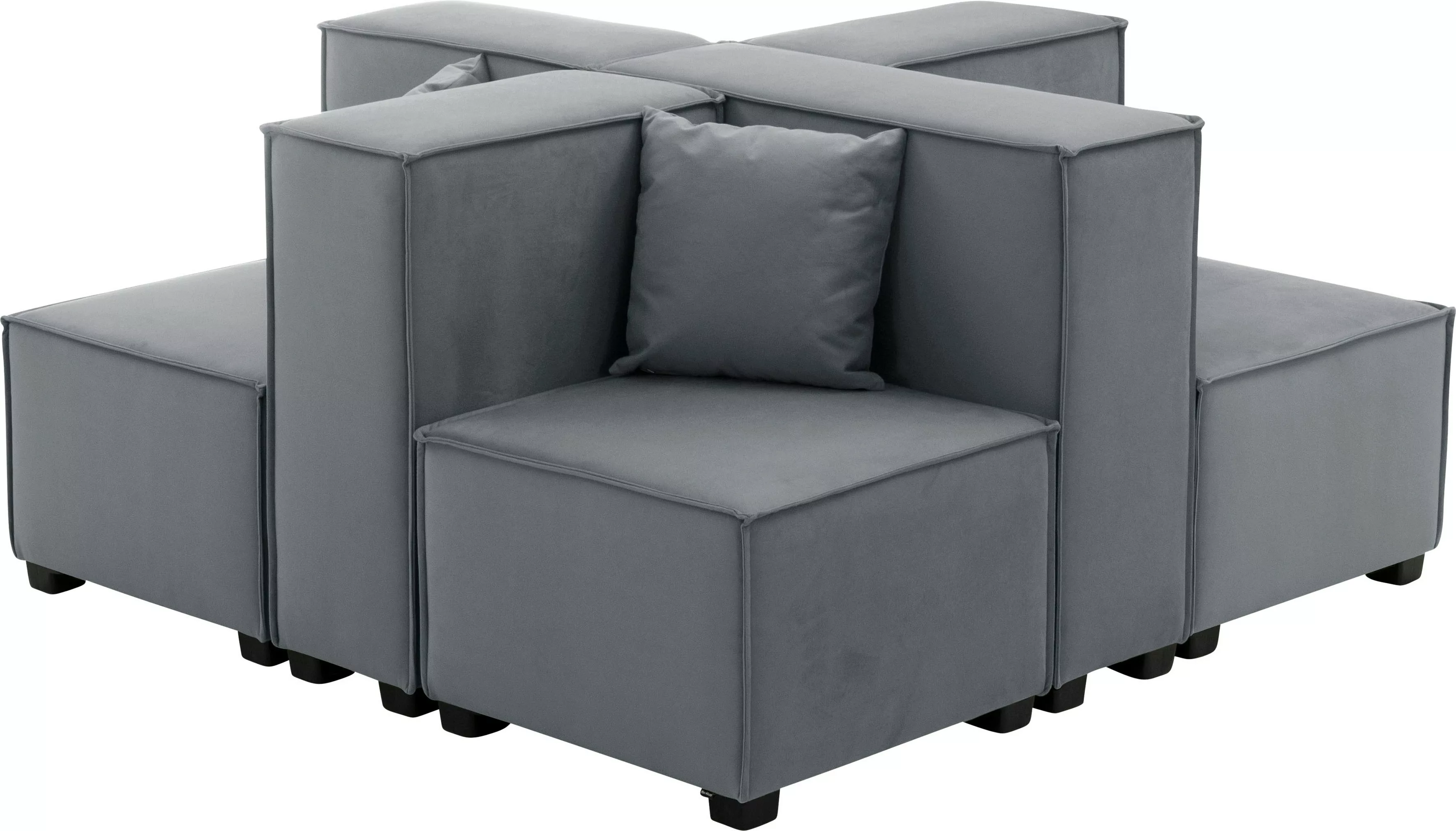 Max Winzer® Wohnlandschaft »MOVE«, (Set), Sofa-Set 05 aus 8 Sitz-Elementen, günstig online kaufen