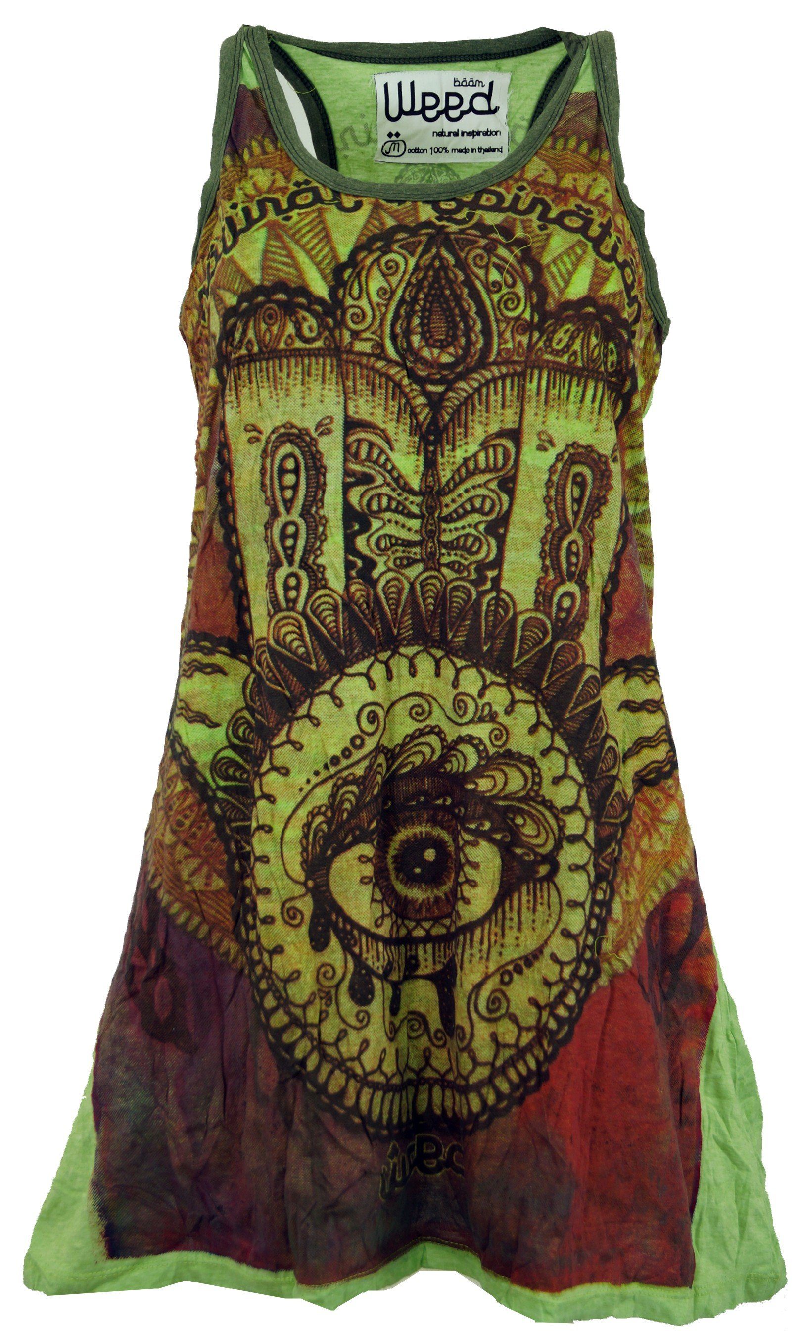 Guru-Shop T-Shirt Weed Top, Longshirt, Minikleid günstig online kaufen