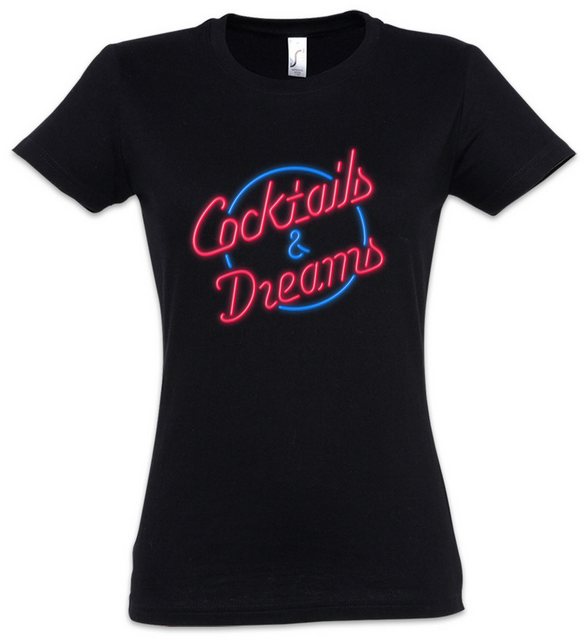 Urban Backwoods Print-Shirt Cocktails & Dreams Damen T-Shirt Cocktail 80s C günstig online kaufen