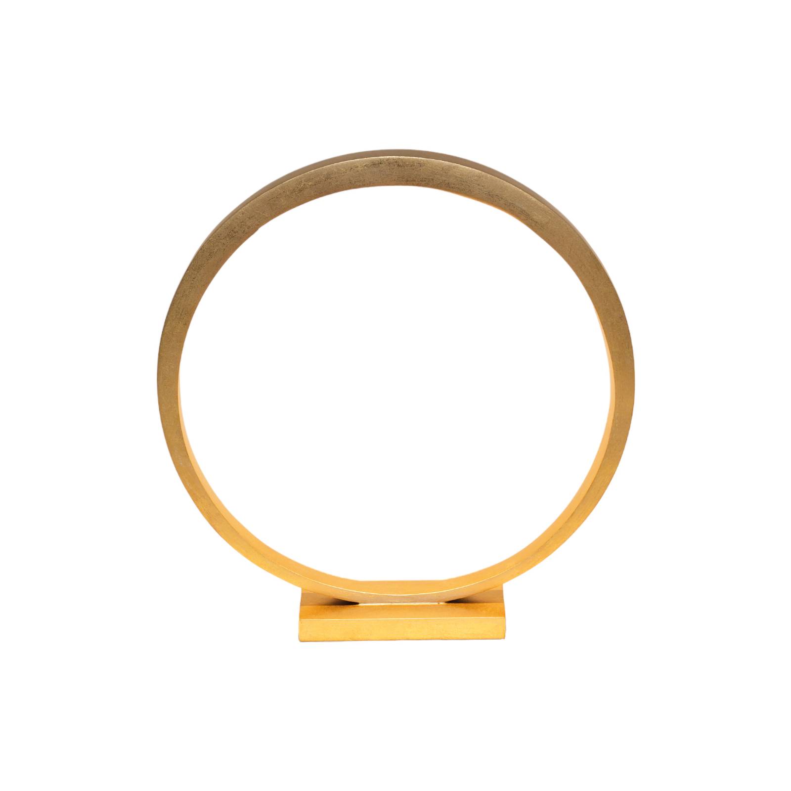 LED-Tischleuchte Asterisco Ringdesign gold Dimmer günstig online kaufen