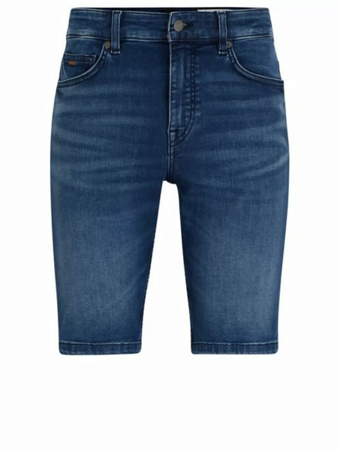 BOSS 5-Pocket-Jeans Herren Jeansshorts DELAWARE-SHORTS Slim Fit (1-tlg) günstig online kaufen