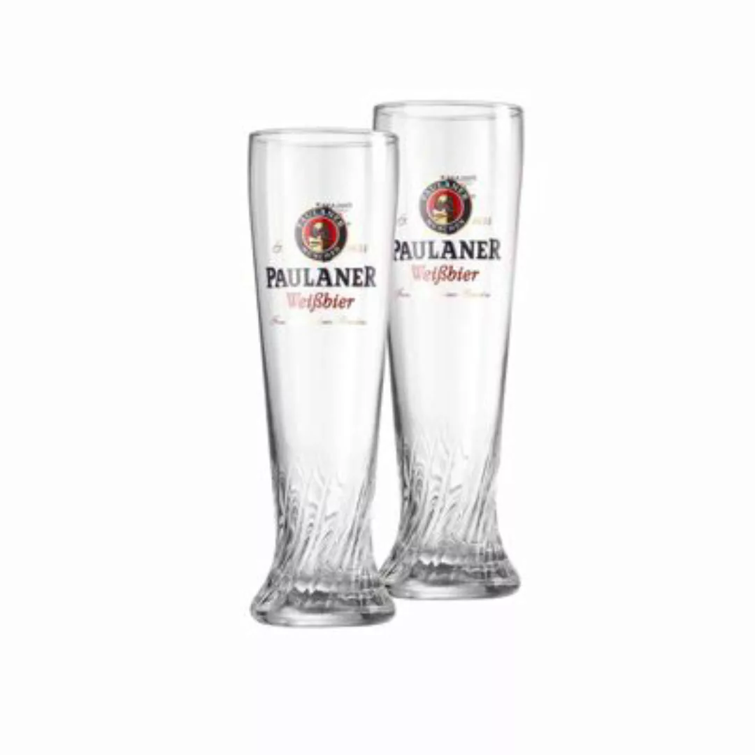 Ritzenhoff & Breker PAULANER Weißbierglas 0,5l 2er Set Biergläser transpare günstig online kaufen