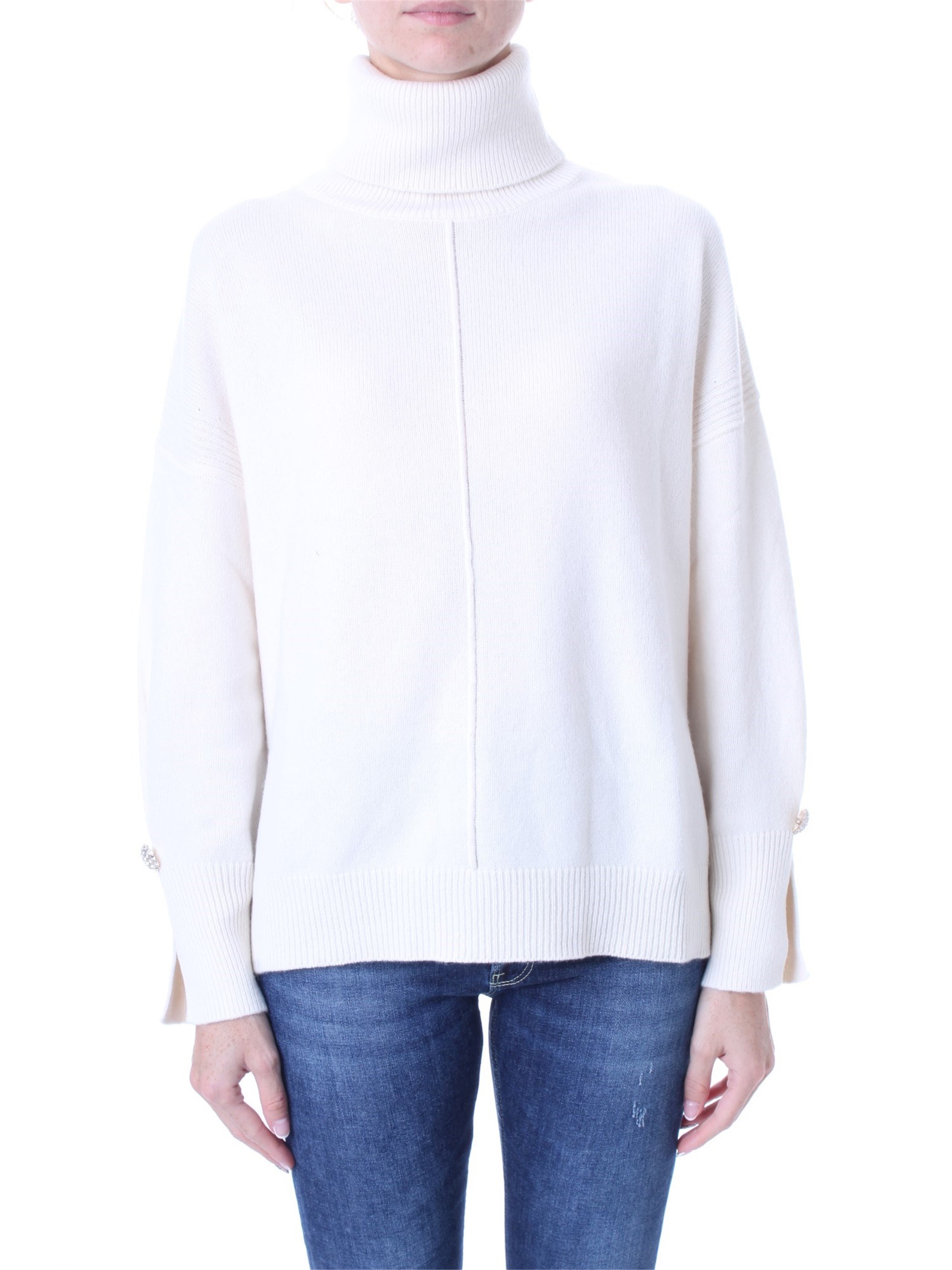 LIU JO Sweatshirt Damen weiß lana acrilico günstig online kaufen
