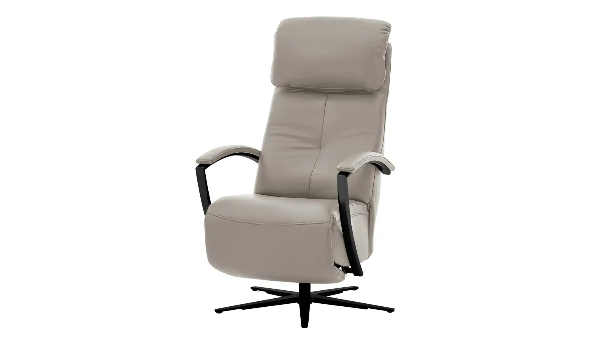 Hukla Relaxsessel Leder Pierre ¦ grau ¦ Maße (cm): B: 75 H: 117 T: 87 Polst günstig online kaufen