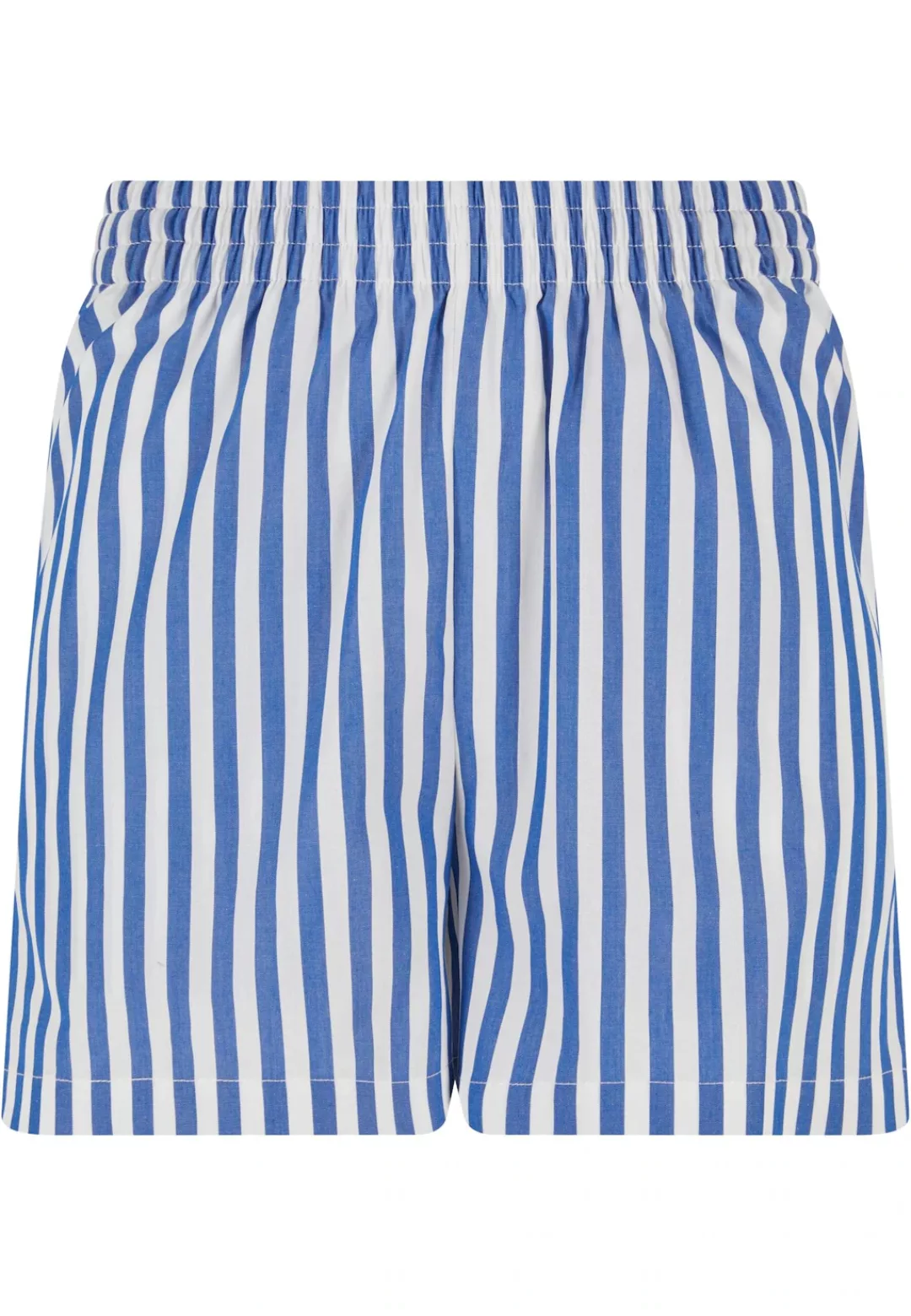 URBAN CLASSICS Shorts "Urban Classics Damen Ladies Striped Shorts", (1 tlg. günstig online kaufen