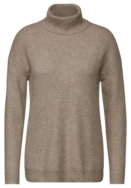 Cecil Rollkragenpullover, aus softem Materialmix günstig online kaufen