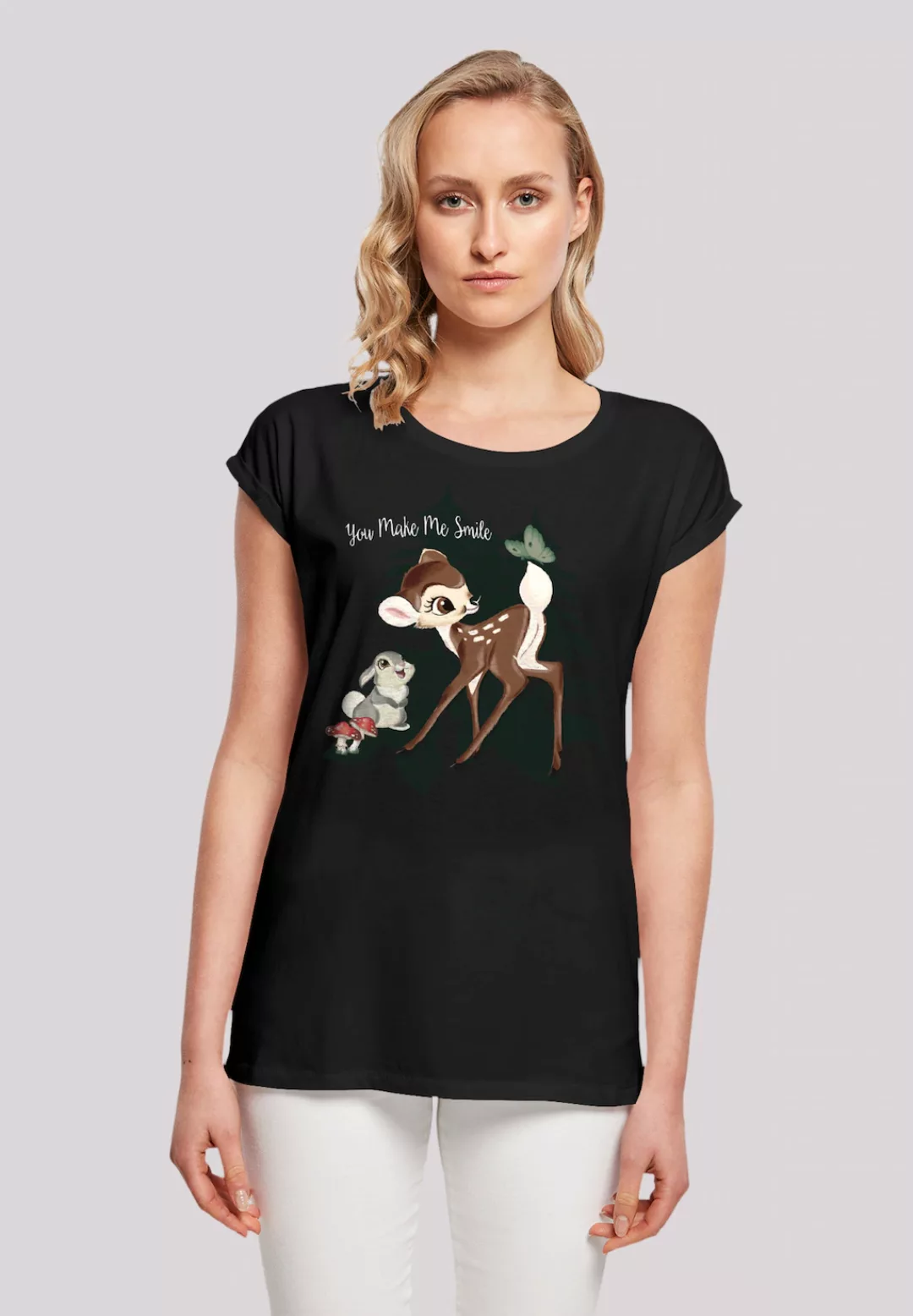 F4NT4STIC T-Shirt "Disney Bambi Smile", Premium Qualität günstig online kaufen