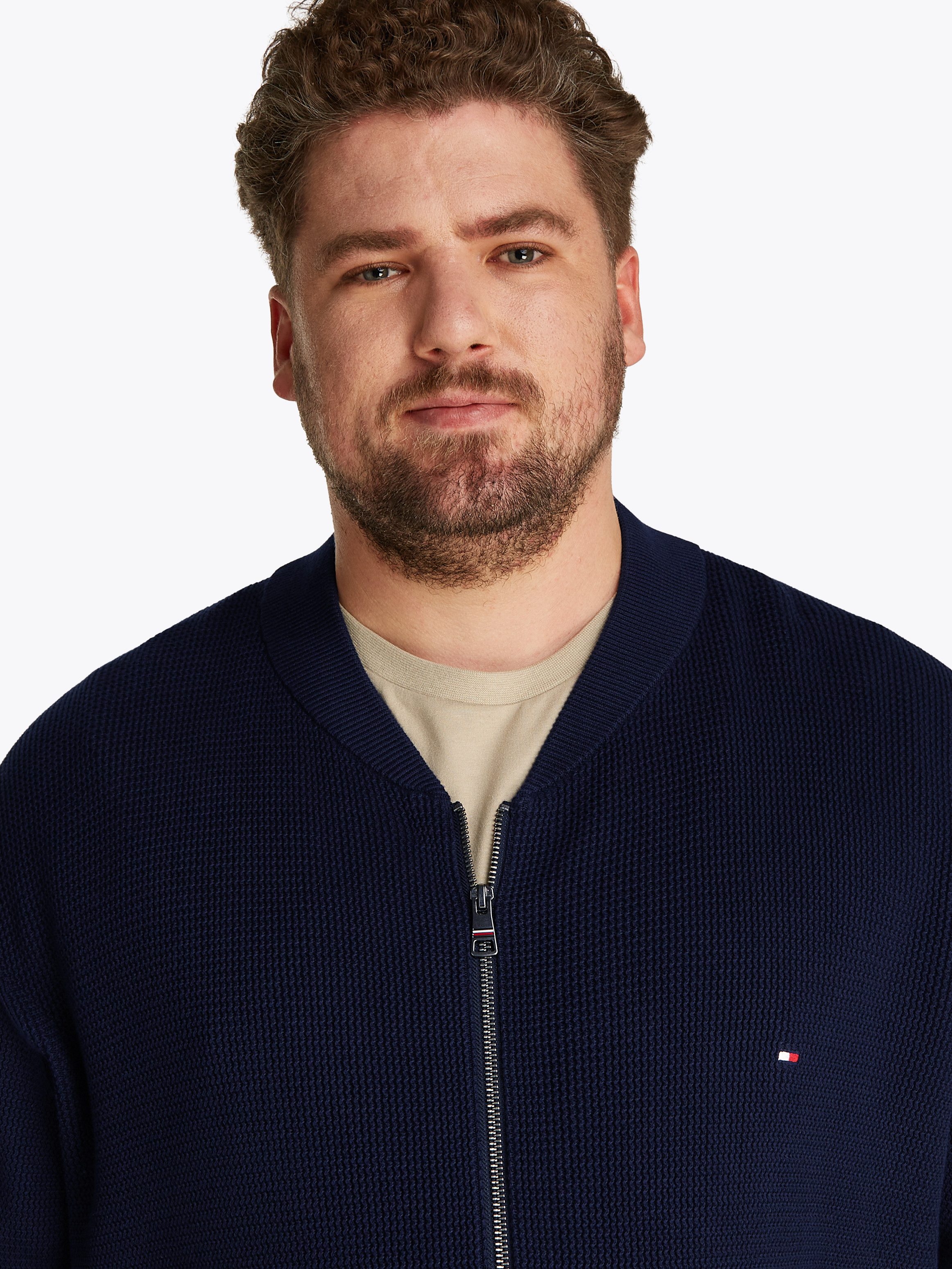 Tommy Hilfiger Big & Tall Strickjacke günstig online kaufen