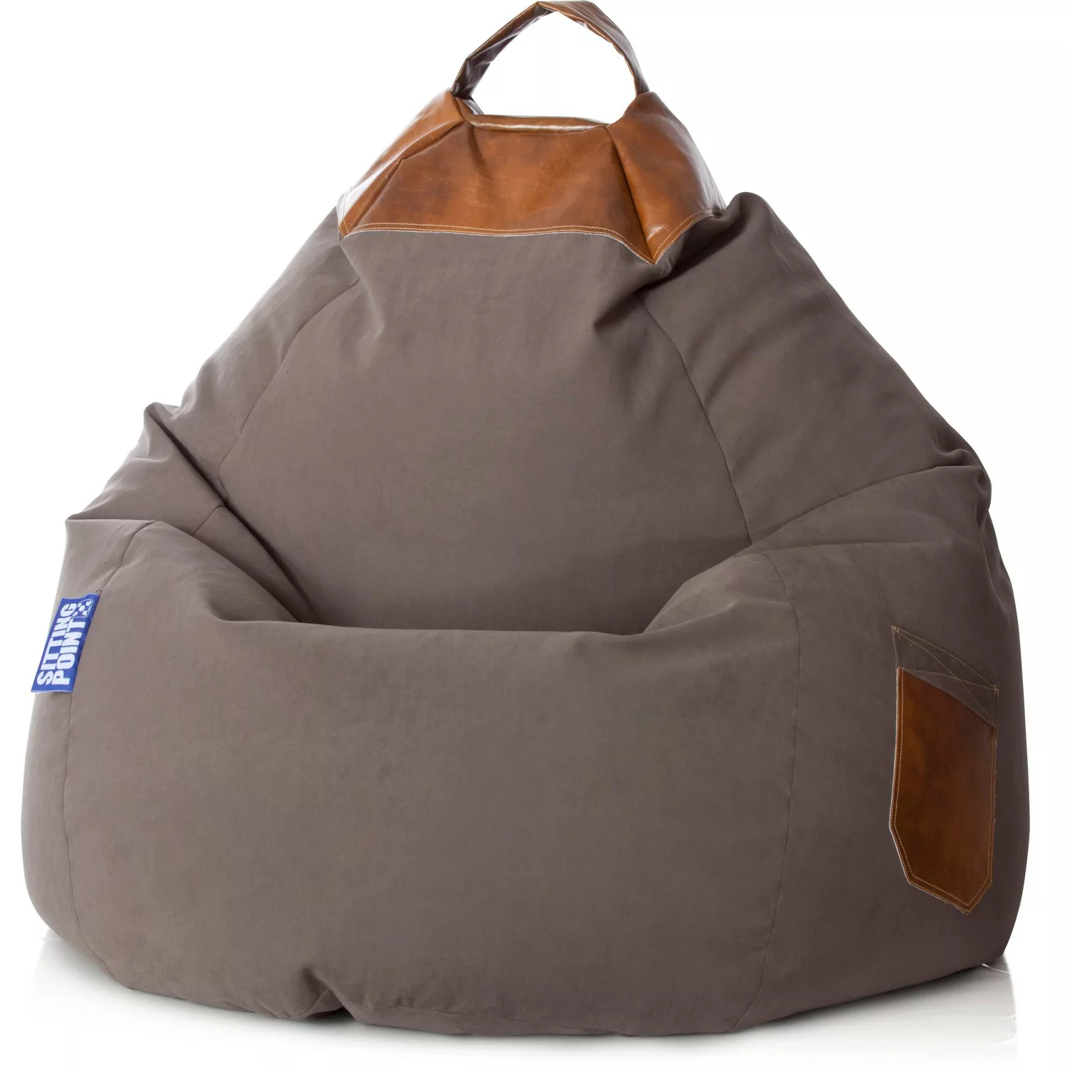 Sitting Point Sitzsack Beanbag Jamie 220 l Braun günstig online kaufen
