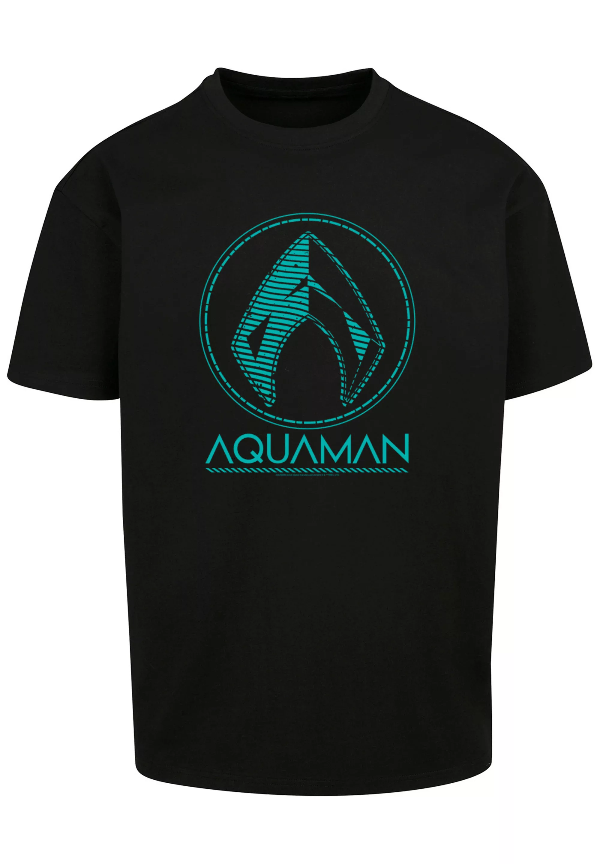 F4NT4STIC T-Shirt "DC Comics Aquaman Aqua Logo", Print günstig online kaufen