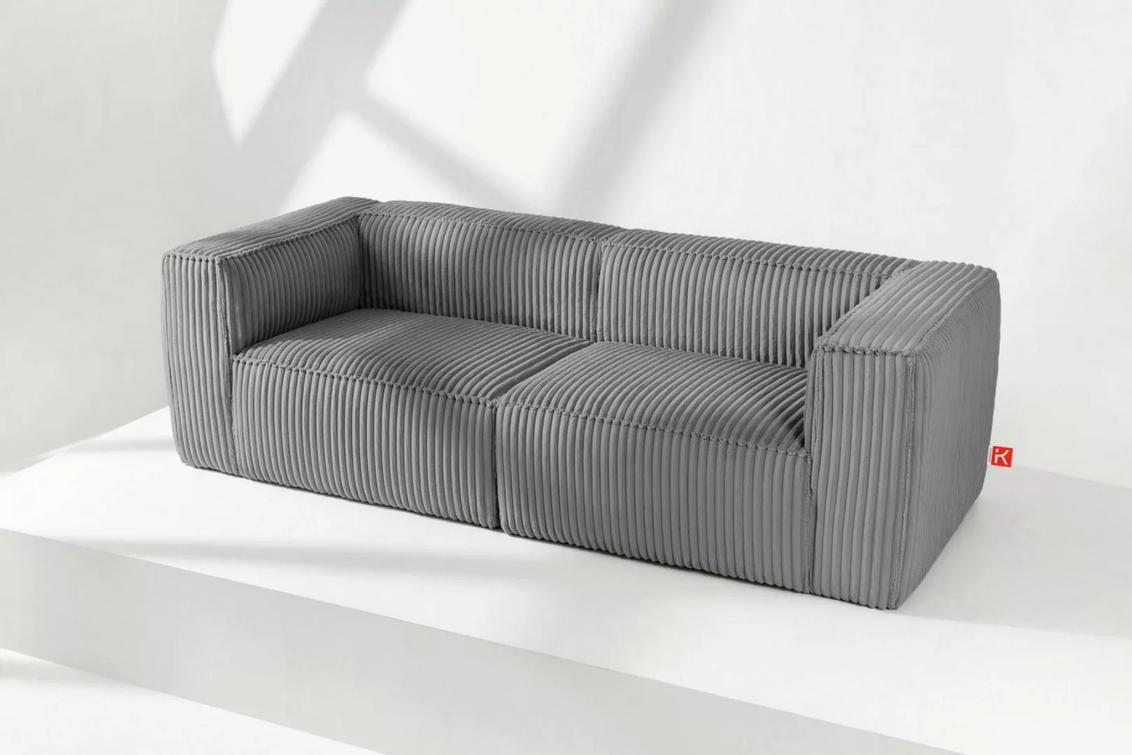 KONSIMO® 3-Sitzer Einzelsofa 3-Personen FEROX, hergestellt in der EU,aus br günstig online kaufen