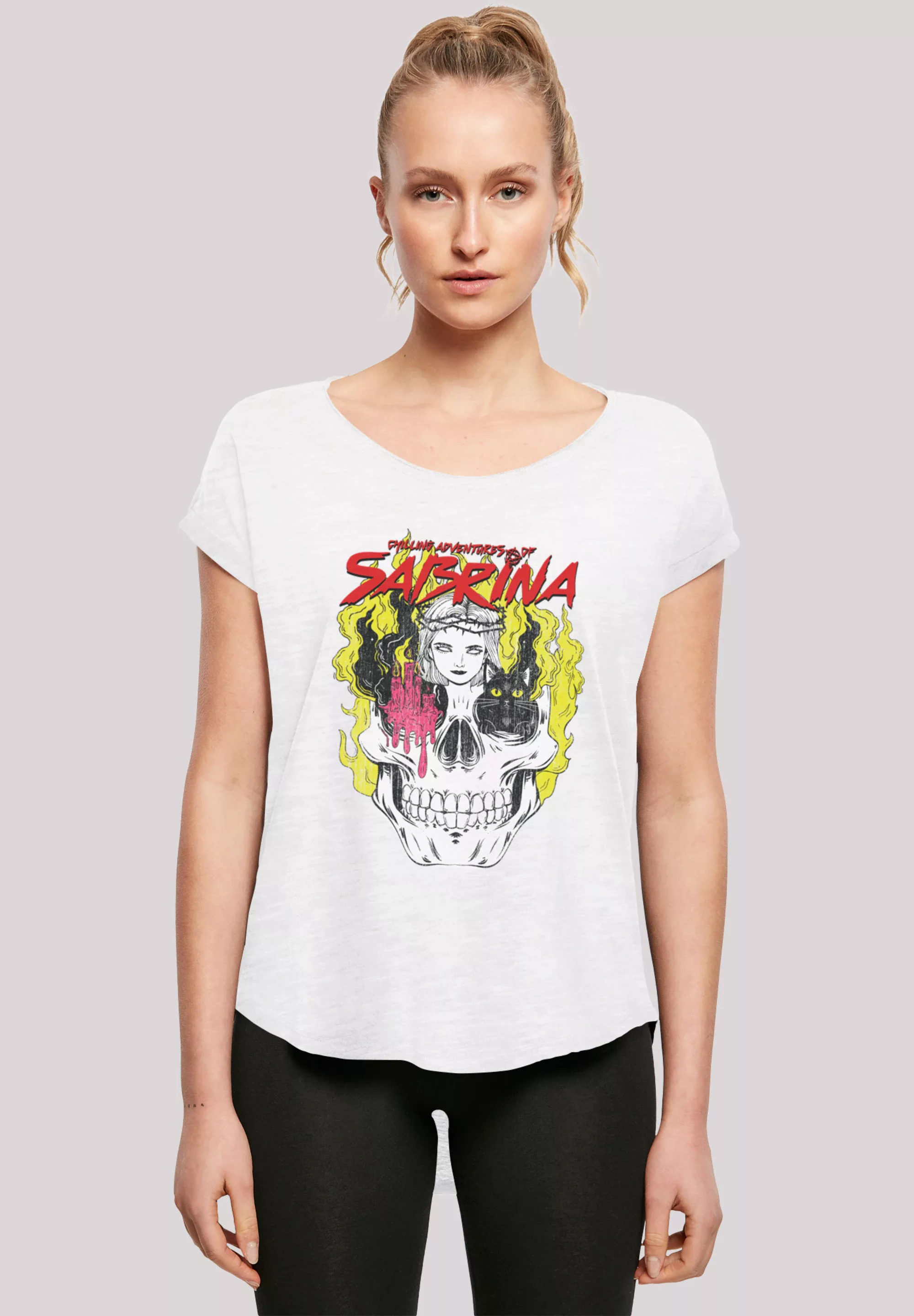 F4NT4STIC T-Shirt "Sabrina Adventures Of Sabrina Boys Skull", Damen,Premium günstig online kaufen