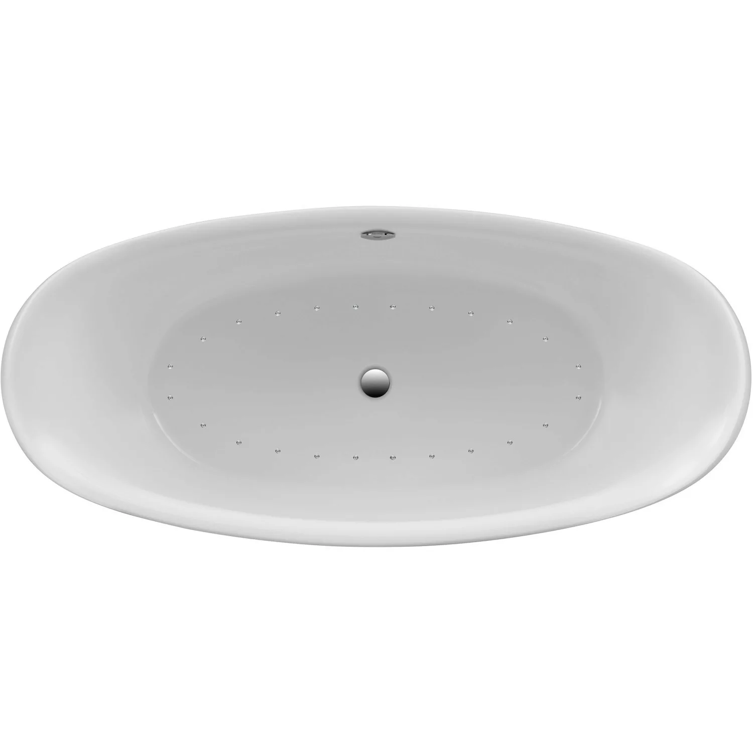 Ottofond Whirlpool Ventura Komfort-Silentsystem 180,5 cm x 83,5 cm Weiß günstig online kaufen