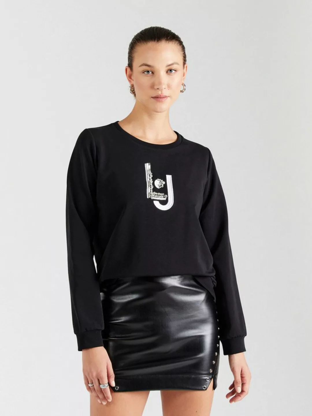 Liu Jo Sweatshirt (1-tlg) Ziersteine günstig online kaufen