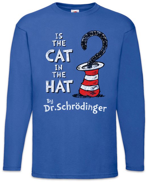 Urban Backwoods Langarmshirt Cat In The Hat Langarm T-Shirt Schrödingers Sc günstig online kaufen