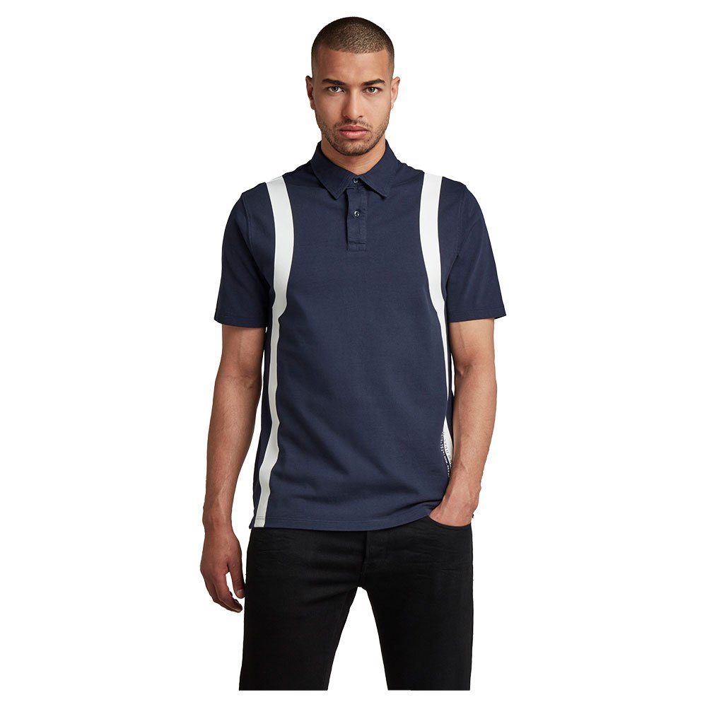 G-star Printed Stripe Kurzarm-polo XL Warm Sartho günstig online kaufen