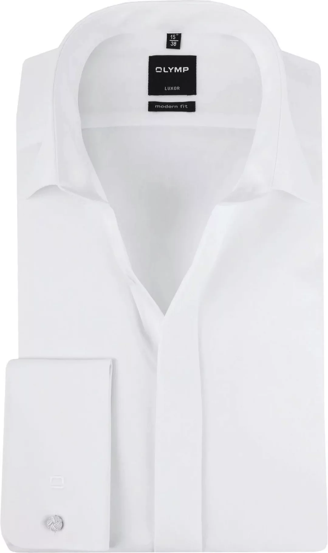 OLYMP Luxor Modern Fit Smokinghemd SL7  - Größe 37 günstig online kaufen