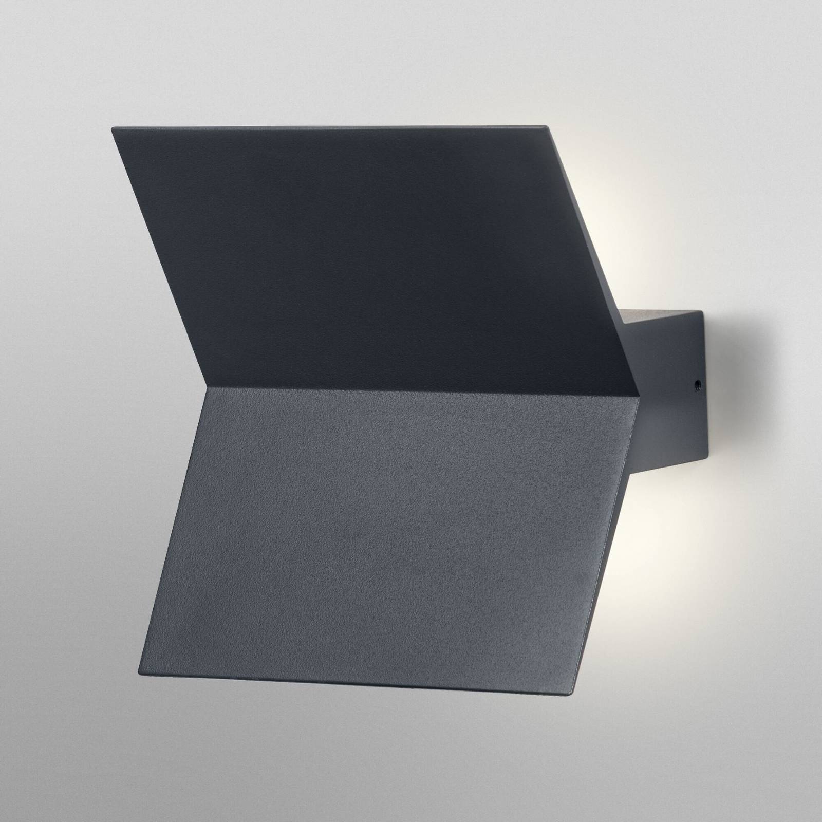 OSRAM LED-Außenwandleuchte ENDURA STYLE BAT, dunkelgrau IP44 günstig online kaufen