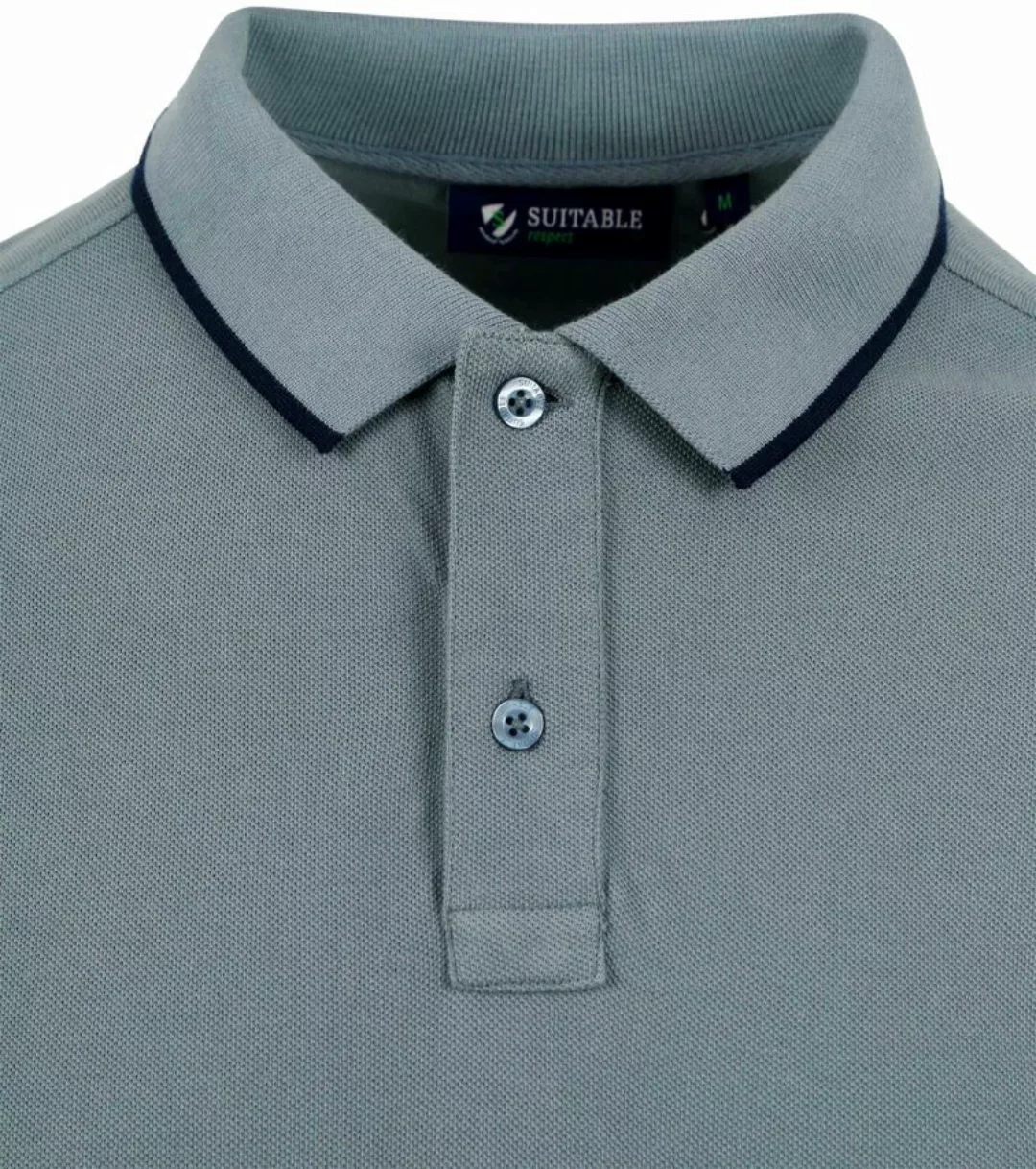 Suitable Respect Poloshirt Tip Ferry Steel Grün - Größe L günstig online kaufen