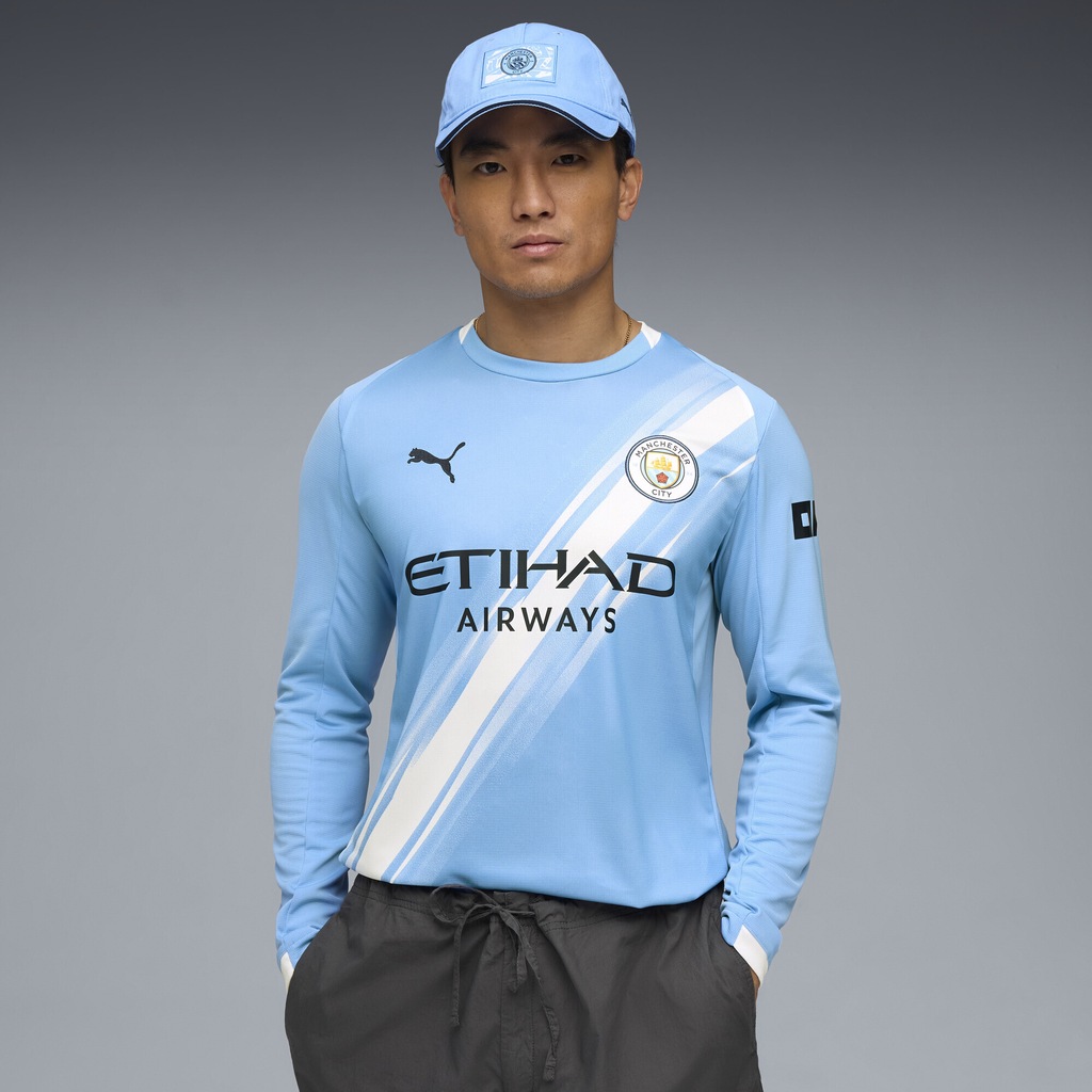 PUMA Trainingsshirt "Manchester City 25/26 Langarm-Heimtrikot Herren" günstig online kaufen