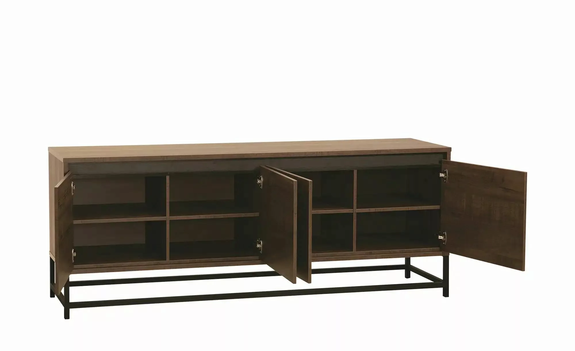 uno Sideboard  Milltown ¦ holzfarben ¦ Maße (cm): B: 218 H: 75 T: 45.0 Komm günstig online kaufen