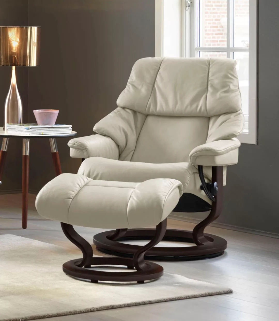 Stressless Relaxsessel "Reno", mit Classic Base, Größe S, M & L, Gestell Br günstig online kaufen