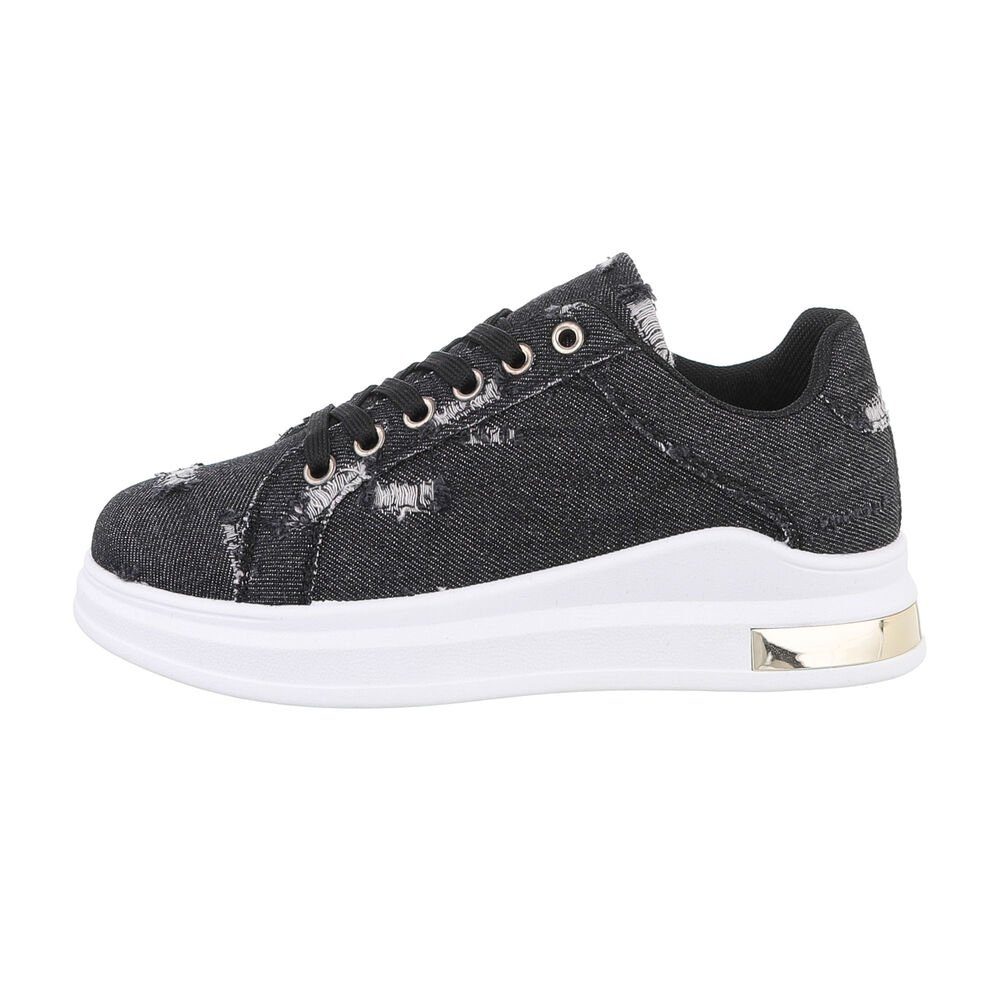 Ital-Design Damen Low-Top Freizeit Sneaker Flach günstig online kaufen