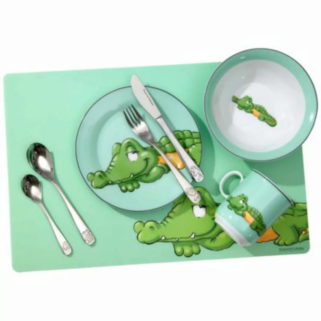 Ritzenhoff & Breker HAPPY ZOO Kindergeschirr Set Krokodil 8-teilig Kinderge günstig online kaufen