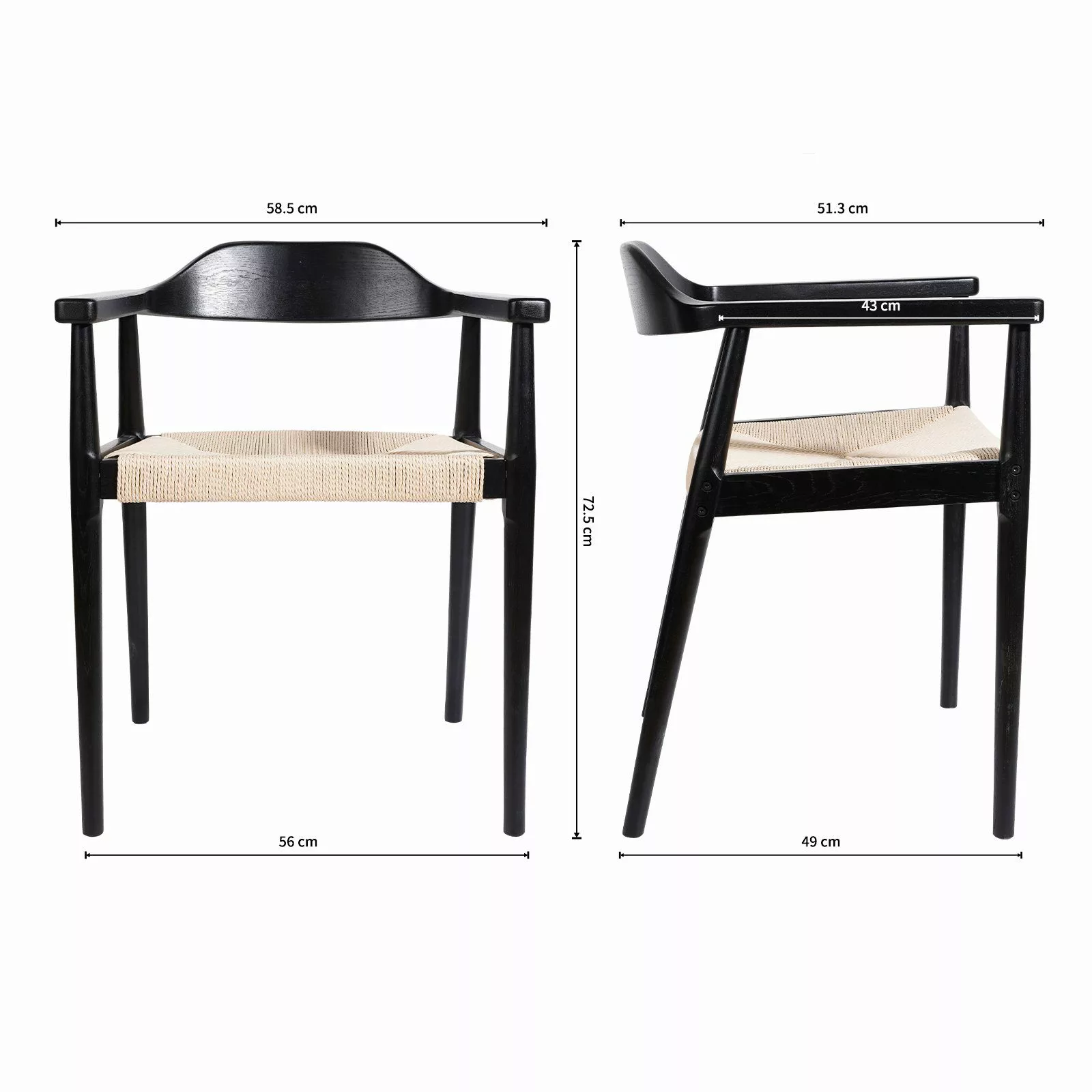 LIM HOME Esszimmerstuhl SW010 (Packung, 2 günstig online kaufen