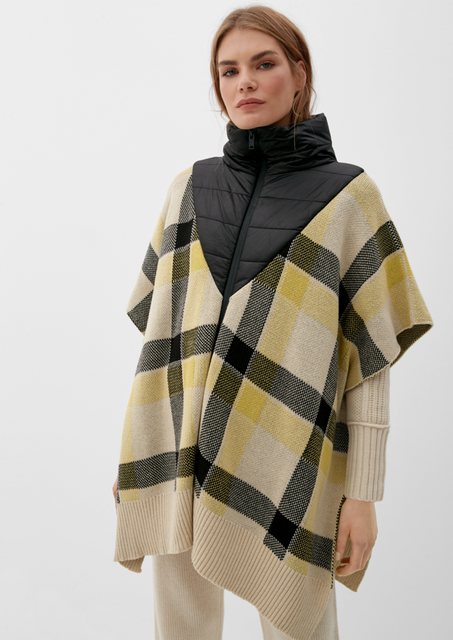 s.Oliver Poncho Poncho im Fabricmix günstig online kaufen