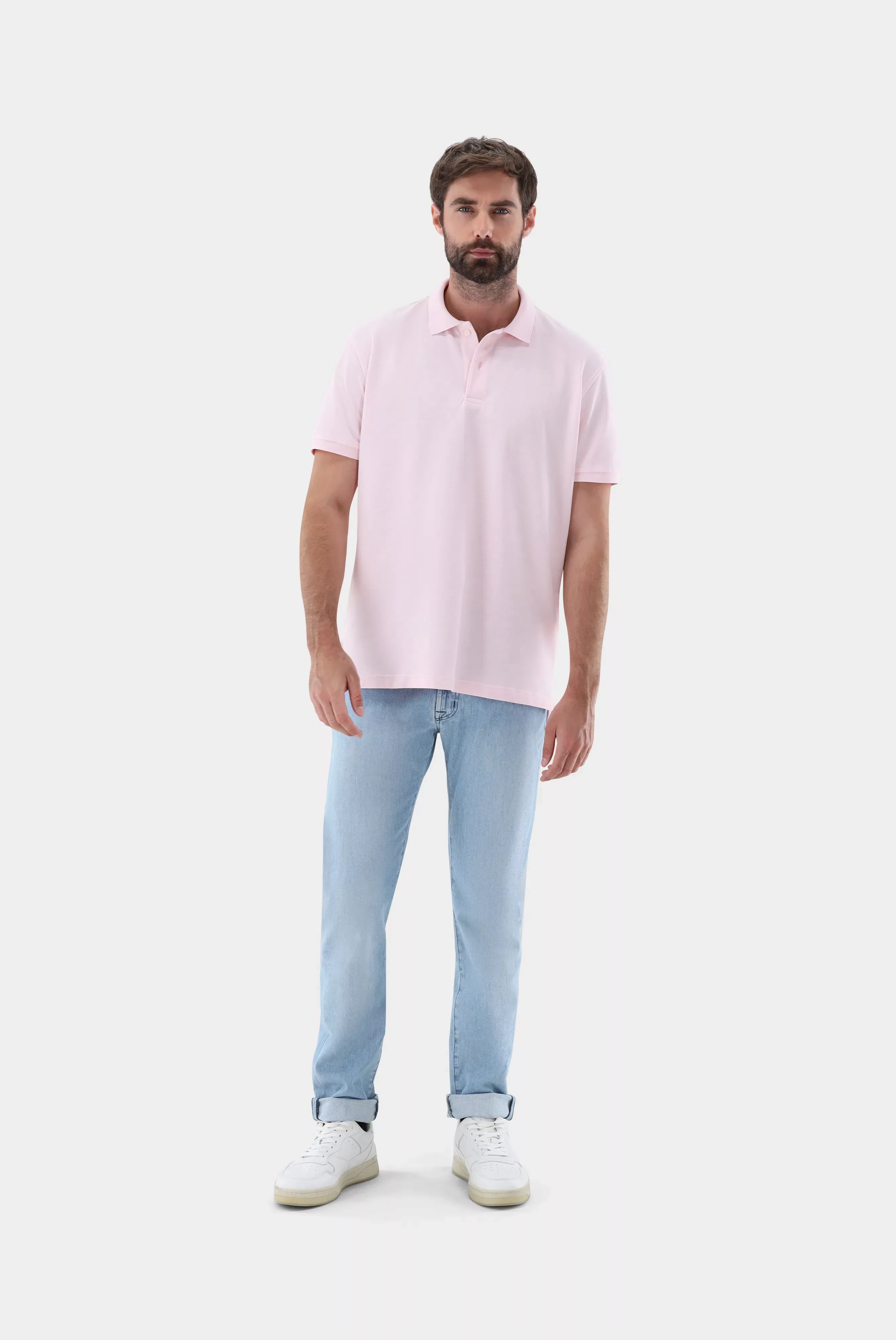 Basic Piqué Poloshirt günstig online kaufen